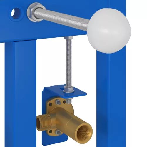  Rejtett felszerelési keret bidéhez 50x112-136 cm Acél