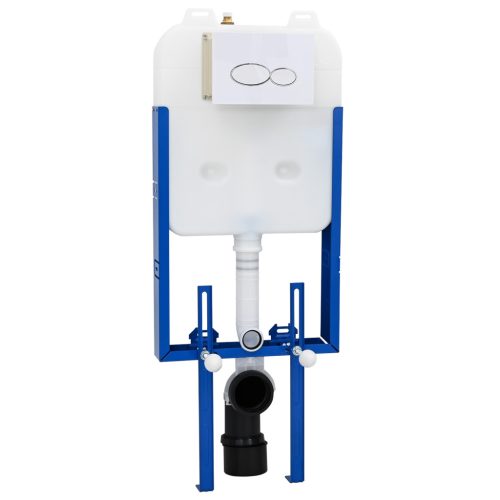  Rejtett Tartály Rögzítő Keret Kétfunkciós Átfolyó Acél