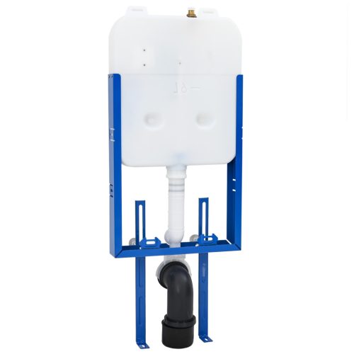  Rejtett Tartály Rögzítő Keret Kétfunkciós Átfolyó Acél