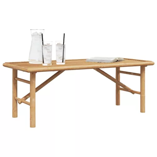  Dohányzóasztal Barna 110 x 50 x 43 cm bambusz