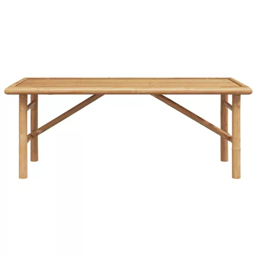  Dohányzóasztal Barna 110 x 50 x 43 cm bambusz
