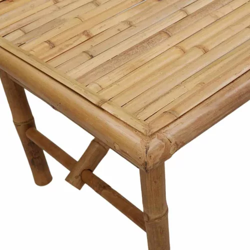  Dohányzóasztal Barna 110 x 50 x 43 cm bambusz