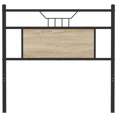  sonoma tölgy színű szerelt fa és acél csere fejtámla 75 cm