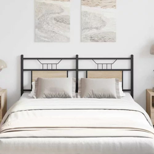  sonoma tölgy színű szerelt fa és acél csere fejtámla 140 cm