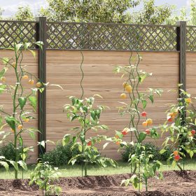  Spirál Növénytartók 50 db 170 cm Acél