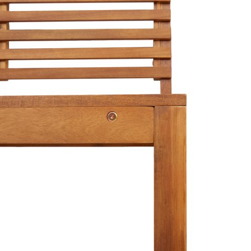  Kerti pad 100x50x91 cm Tömör akácfa