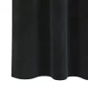  Sötétítő függönyök 2 pcs Fekete 140 x 260 cm Bársony