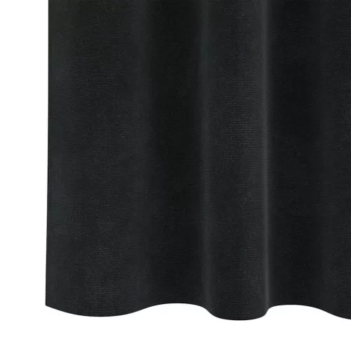  Sötétítő függönyök 2 pcs Fekete 140 x 260 cm Bársony