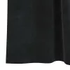  Sötétítő függönyök 2 pcs Fekete 140 x 140 cm Bársony