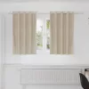  Sötétítő függönyök 2 pcs Krém 140 x 140 cm Bársony