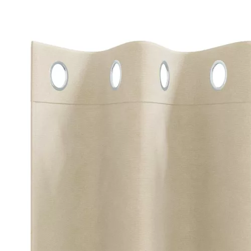  Sötétítő függönyök 2 pcs Krém 140 x 140 cm Bársony