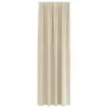  Sötétítő függönyök 2 pcs Krém 140 x 260 cm Bársony