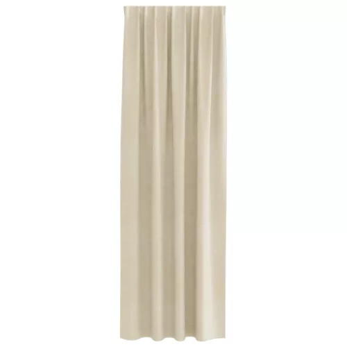  Sötétítő függönyök 2 pcs Krém 140 x 260 cm Bársony