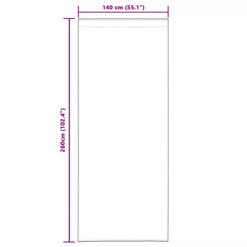  Sötétítő függönyök 2 pcs Krém 140 x 260 cm Bársony