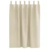  Sötétítő függönyök 2 pcs Krém 140 x 140 cm Bársony