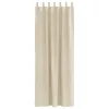  Sötétítő függönyök 2 pcs Krém 140 x 225 cm Bársony