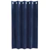  Sötétítő függönyök 2 pcs Sötét kék 140 x 140 cm Bársony