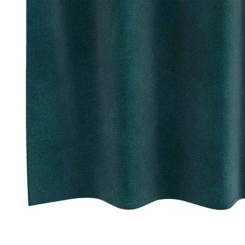  Sötétítő függönyök 2 pcs Sötétzöld 140 x 175 cm Bársony