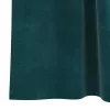  Sötétítő függönyök 2 pcs Sötétzöld 140 x 140 cm Bársony