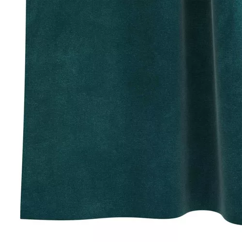  Sötétítő függönyök 2 pcs Sötétzöld 140 x 140 cm Bársony