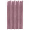  Sötétítő függönyök 2 pcs Sötét rózsaszín 140 x 140 cm Bársony