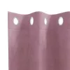  Sötétítő függönyök 2 pcs Sötét rózsaszín 140 x 140 cm Bársony