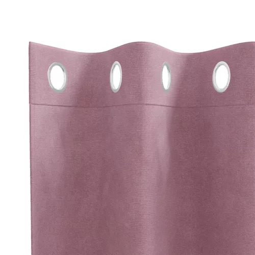  Sötétítő függönyök 2 pcs Sötét rózsaszín 140 x 140 cm Bársony