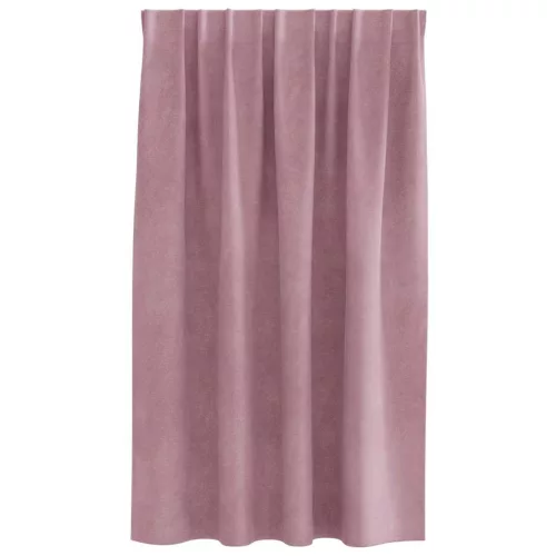  Sötétítő függönyök 2 pcs Sötét rózsaszín 140 x 140 cm Bársony