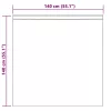  Sötétítő függönyök 2 pcs Sötét rózsaszín 140 x 140 cm Bársony