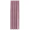  Sötétítő függönyök 2 pcs Sötét rózsaszín 140 x 245 cm Bársony