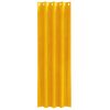  Sötétítőfüggöny 2 db Mustár Sárga Bársonyos