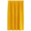  Sötétítő függönyök 2 pcs Mustár sárga 140 x 140 cm Bársony
