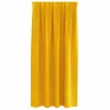  Sötétítő függönyök 2 pcs Mustár sárga 140 x 175 cm Bársony