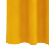  Sötétítő függönyök 2 pcs Mustár sárga 140 x 245 cm Bársony