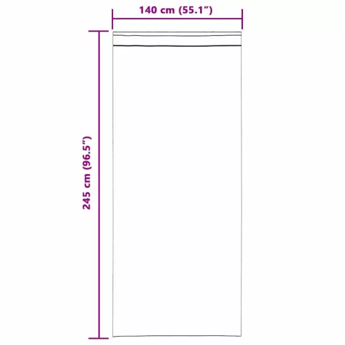  Sötétítő függönyök 2 pcs Mustár sárga 140 x 245 cm Bársony