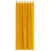  Sötétítő függönyök 2 pcs Mustár sárga 140 x 260 cm Bársony