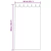  Sötétítő függönyök 2 pcs Mustár sárga 140 x 260 cm Bársony