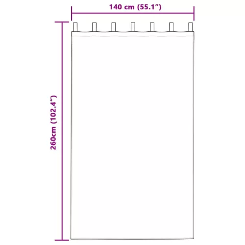  Sötétítő függönyök 2 pcs Mustár sárga 140 x 260 cm Bársony