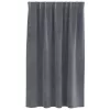  Sötétítő függönyök 2 pcs Világosszürke 140 x 140 cm Bársony