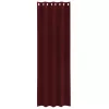  Sötétítő függönyök 2 pcs Bordó 140 x 245 cm Bársony