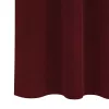  Sötétítő függönyök 2 pcs Bordó 140 x 140 cm Bársony
