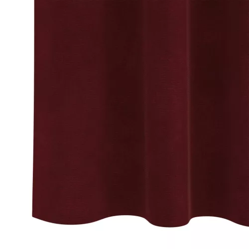  Sötétítő függönyök 2 pcs Bordó 140 x 140 cm Bársony