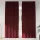  Sötétítő függönyök 2 pcs Bordó 140 x 225 cm Bársony