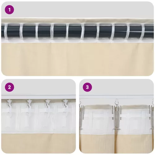  Sötétítő függönyök 2 pcs Bordó 140 x 225 cm Bársony