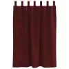  Sötétítő függönyök 2 pcs Bordó 140 x 140 cm Bársony