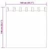  Sötétítő függönyök 2 pcs Bordó 140 x 140 cm Bársony