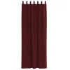  Sötétítő függönyök 2 pcs Bordó 140 x 225 cm Bársony