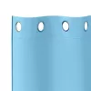  Függönyök 2 pcs Világos kék 225 x 140 cm Poliészter