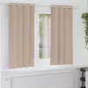  Függönyök függönyökkel 2 pcs Tópszínű 175 x 140 cm Poliészter