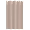  Függönyök függönyökkel 2 pcs Tópszínű 175 x 140 cm Poliészter